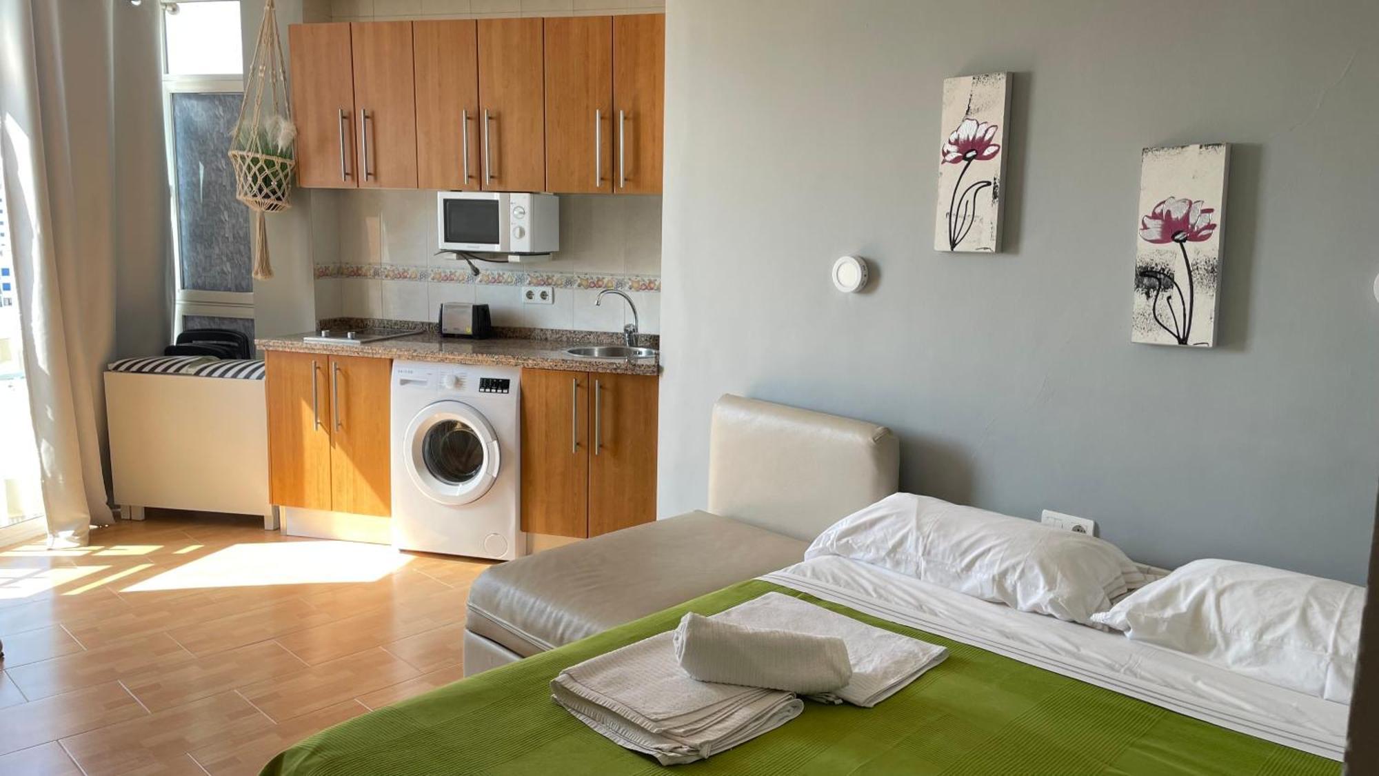 Benalmadena ,Apartamento-Estudio Primera Linea De Playa Esterno foto